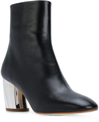 Proenza Schouler metallic-heel boots