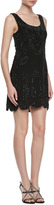 Thumbnail for your product : Phoebe by Kay Unger Beaded Sleeveless Scalloped-Hem Dress