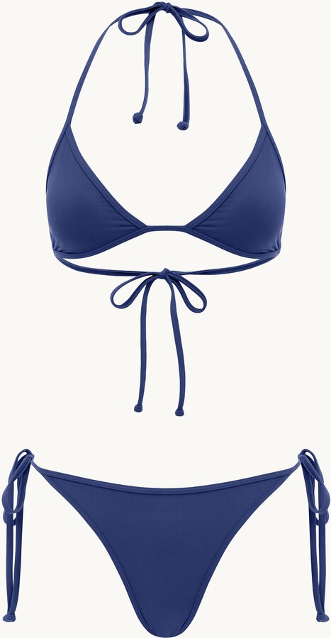 Bondeye Bond-eye Addison Brief Indigo / Riviera Stripe Bare Xs/s