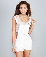 Thumbnail for your product : Wet Seal Destroyed Roll Cuff Shortalls