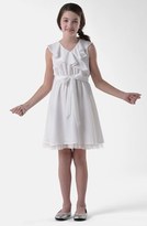 Thumbnail for your product : Blush by Us Angels Chiffon Ruffle Dress (Big Girls)