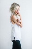 Thumbnail for your product : Joah Brown - Show Off Tank In White Rib