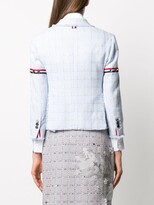 Thumbnail for your product : Thom Browne Frayed Tweed Blazer