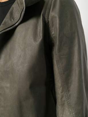 Rick Owens Mollino leather biker jacket