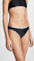 Thumbnail for your product : Pilyq Poppy Reversible Basic Ruched Bikini Bottoms