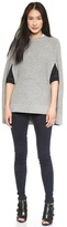 Thumbnail for your product : DKNY Pure Wool Knit Cape