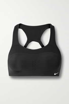 Nike Alpha Mesh-trimmed Dri-fit Sports Bra - Black - ShopStyle