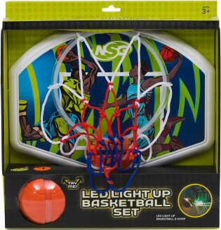 TJMAXX Led Light Up Basketball Set
