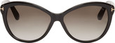 Thumbnail for your product : Tom Ford Black Telma Soft Cat-Eye Sunglasses