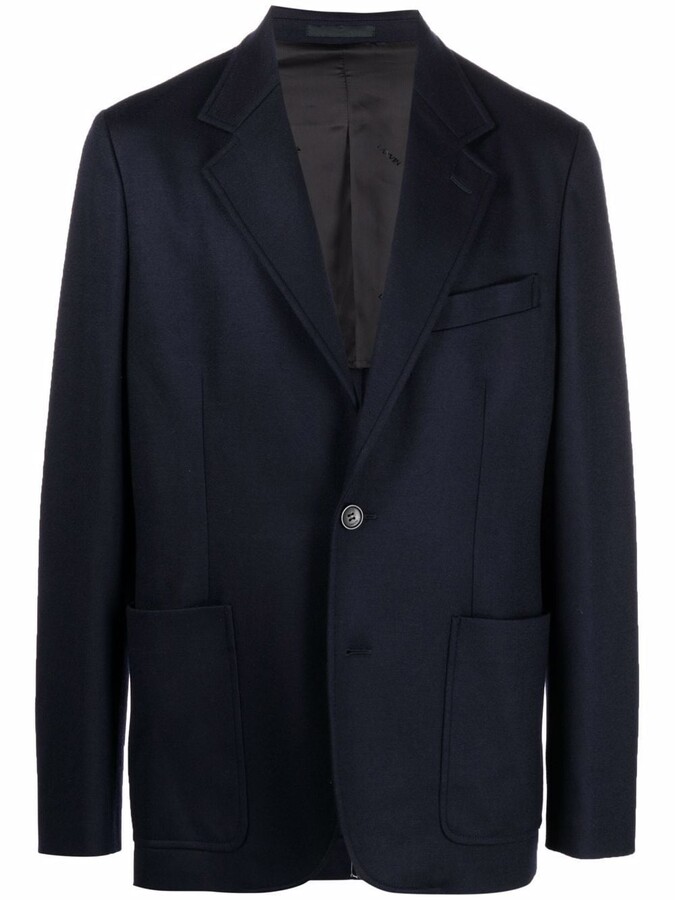 marine blue blazer