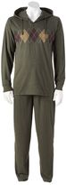 Thumbnail for your product : Hanes Hoodie Pajama Set - Men