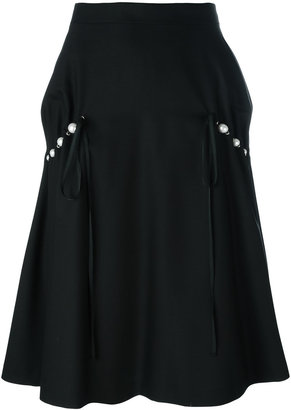Comme des Garcons pearled trim skirt