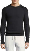 Thumbnail for your product : Vince Diagonal-Stitch Crewneck Sweater