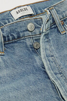 Thumbnail for your product : AGOLDE Freya High-rise Slim-leg Stretch Organic Jeans - Blue
