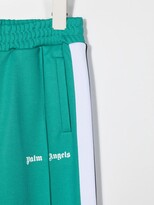 Thumbnail for your product : Palm Angels Kids Side-Stripe Logo-Print Track Pants
