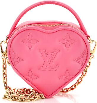 Louis Vuitton Pre-owned New Wave Love Lock Heart Crossbody Bag - Pink