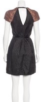 Thumbnail for your product : 3.1 Phillip Lim Belted Lurex Dress