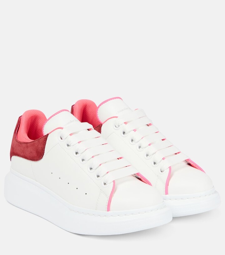 Alexander McQueen Oversized leather sneakers