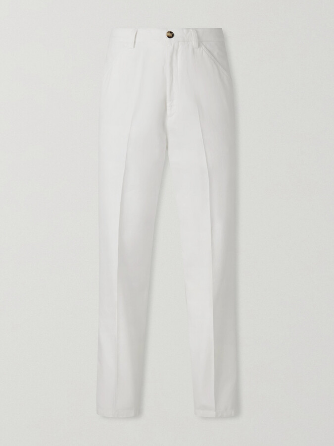 Brunello Cucinelli Straight-Leg Cotton Chino