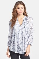 Thumbnail for your product : Casual Studio Pleated Print Blouse