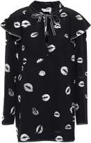 Thumbnail for your product : Sonia Rykiel Ruffled Printed Silk Crepe De Chine Blouse