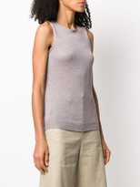 Thumbnail for your product : Theory Sleeveless Knitted Top