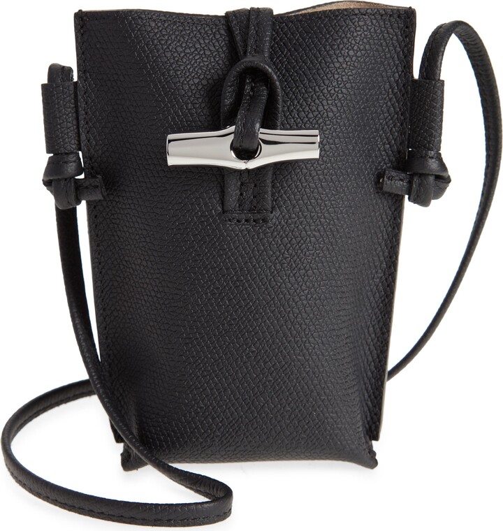 Longchamp Roseau Leather Phone Bag - ShopStyle Wallets & Card Holders