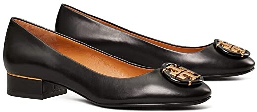 Multi-Logo Block Heel: Women's Shoes, Flats