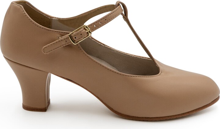 Capezio Jr. Footlight T-Strap Character Shoe