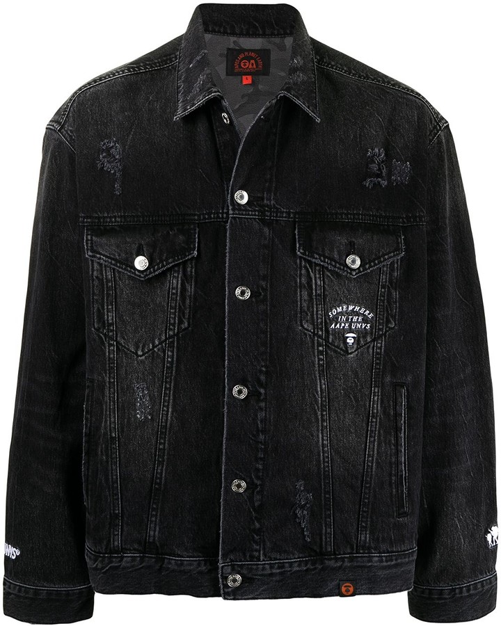 A Bathing Ape Jean Jackets | Shop the world's largest collection 