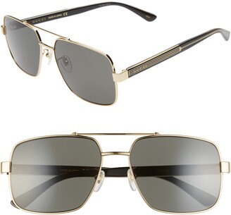 Gucci 60mm Navigator Sunglasses - ShopStyle