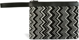 Missoni Home Keith zigzag-pattern pouch