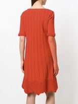 Thumbnail for your product : D-Exterior Short-Sleeve Flared Dress