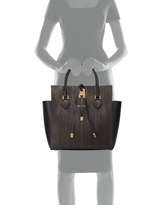 Thumbnail for your product : Michael Kors Collection Large Snakeskin Leather Miranda Novelty Tote