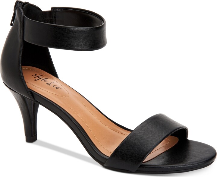 Style&Co. Style & Co Women's Paycee Two-Piece Dress Sandals, Created for Macy's