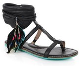Thumbnail for your product : Koolaburra Roquel Ankle Wrap Leather Sandal