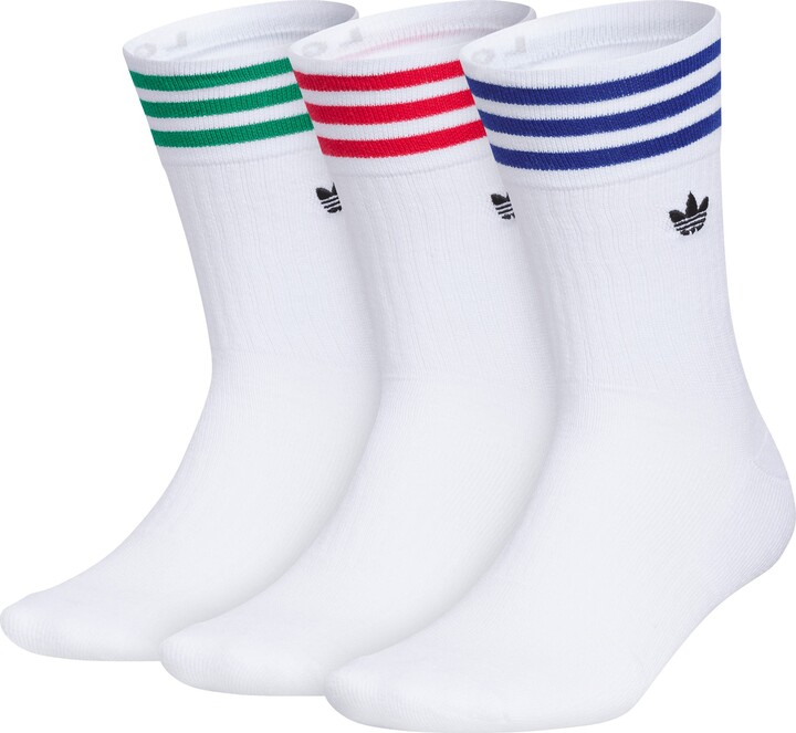 adidas Assorted 3-Pack Roller 3.0 Crew Socks