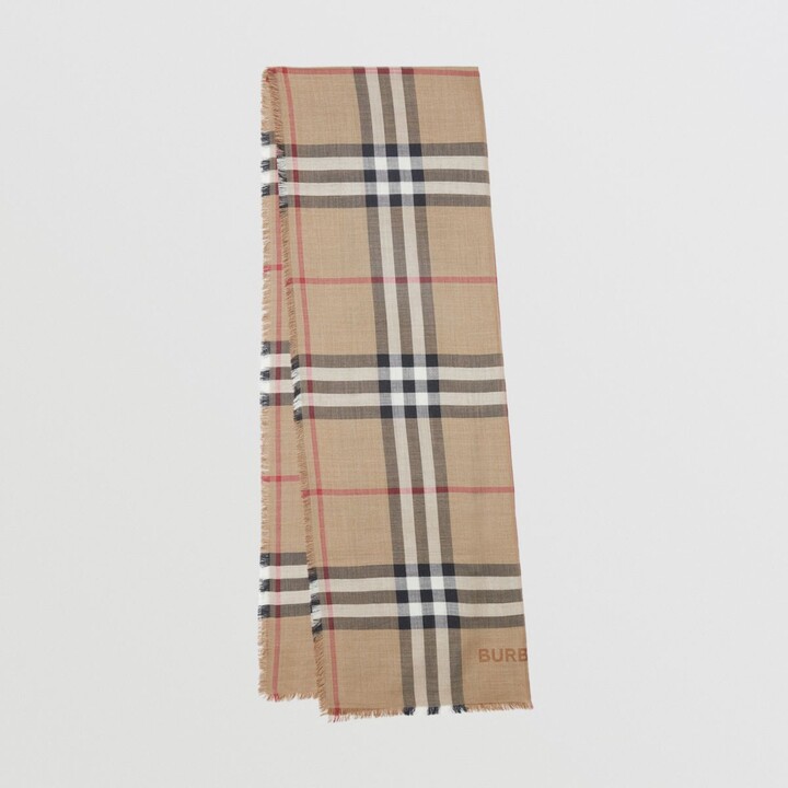 Burberry Gauze Scarf | Shop The Largest Collection | ShopStyle