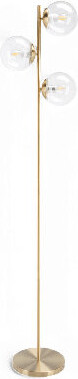 Latitude Run Glow Floor Lamp Antique Gold