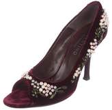 Thumbnail for your product : Valentino Beaded Pumps