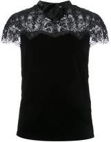 Thumbnail for your product : Marchesa lace corset top