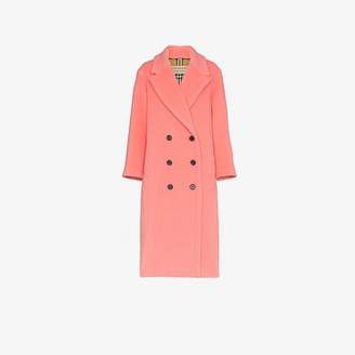 Burberry Double-faced Wool Cashmere Cocoon Coat