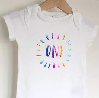 Baby Yorke Designs Childs Birthday Number Baby Grow Or T Shirt