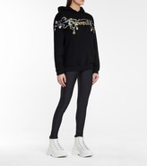Thumbnail for your product : Givenchy Printed cotton jersey hoodie