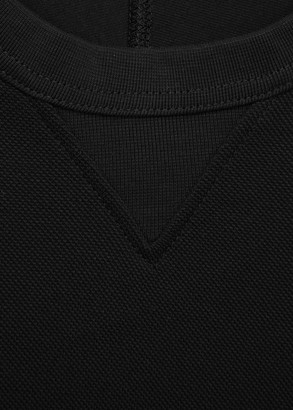 Orlebar Brown Fulton Black Cotton Blend Sweatshirt