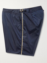 Thumbnail for your product : Orlebar Brown Bulldog Mid-Length Piped Swim Shorts - Men - Blue - 32