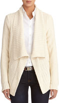 Thumbnail for your product : Jones New York Drape Front Cardigan Sweater