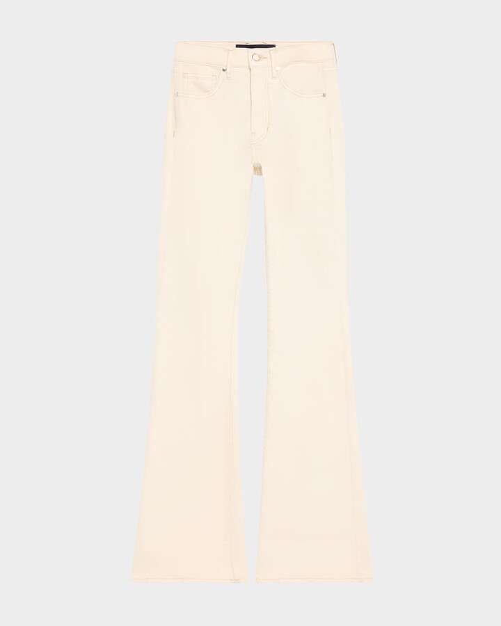 Veronica Beard Beverly High-Rise Skinny Flare Jeans
