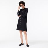 Thumbnail for your product : J.Crew Button-front dress in 365 crepe
