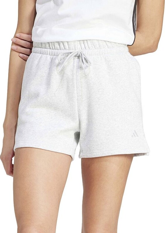 Women's adidas Essentials Feel Cozy Small Logo Sportswear Shorts